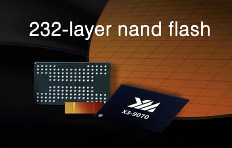 YMTC is gaining ground  on 3D NAND chip its rivals with 232-layer chips